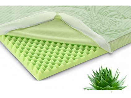 přistýlková matrace visco pamětová pěna aloe vera