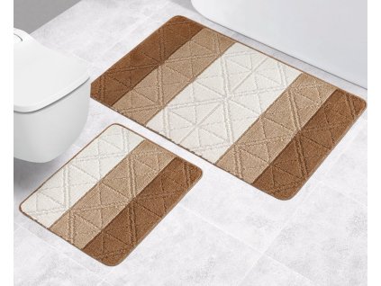 koupelnova a wc predlozka trojuhelniky hnede