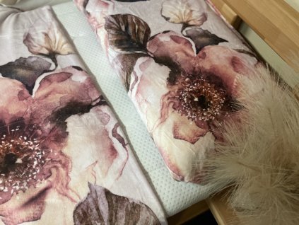 Povlečení mikroflanel Sleep well rosalie 140x200cm, 70x90cm