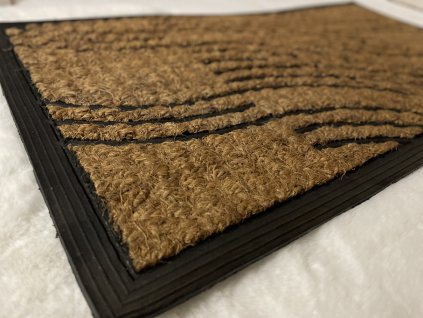 Rohožka kokosové vlákno vlnky 40x70 cm