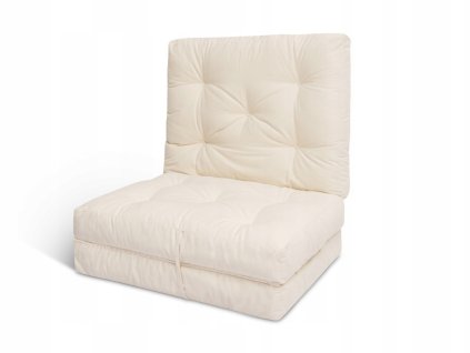 skládací matrace futon 3 díly eru krémová