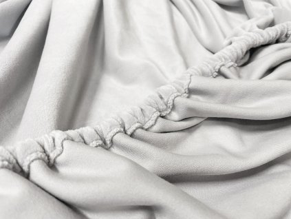 prostěradlo mikrospandex hřejivé bílé