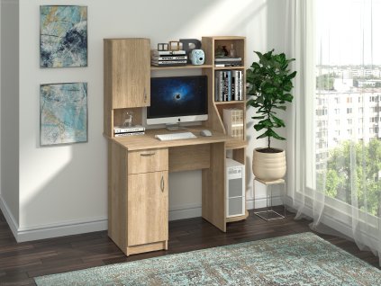 PC stůl IMPULS (Barva kašmír)