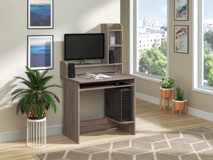 PC stůl PRAKTIK (Barva kašmír)