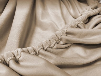 prostěradlo mikrospandex béžová barva