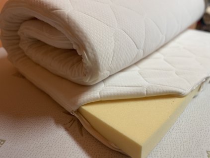 Výprodej topper memory LUX 90x200cm /v 4cm -výstavní kus