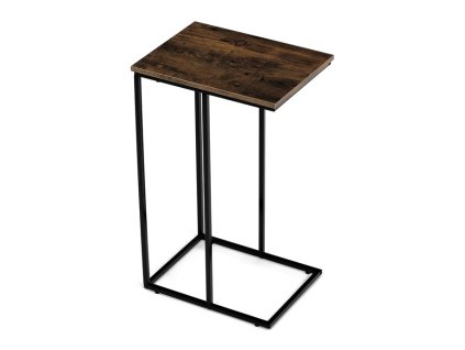 Odkládací stolek 30x40x66cm, mdf, old wood, CT G1040 OLW