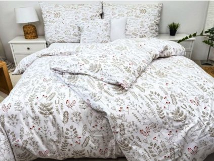 povlečení krepové herbář béžový