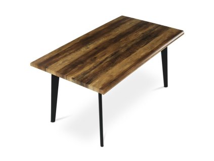 Jídelní stůl 160x90cm, mdf, old wood, HT F4416 OLW ..