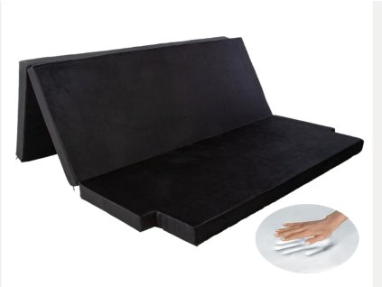 matrace do auta 3 dílná transportér multivan černá samet VW T5 T6 Multivan