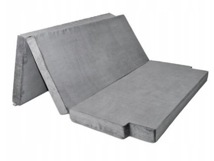 matrace 3 dílná do transportéra, multivan šedá papěťová pěna