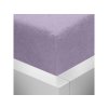 froté prostěradlo stanex světle fialové