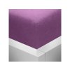 froté prostěradlo stanex fialové