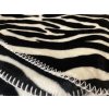 Deka mikroflanel zebra 150x200cm
