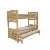 Patrová postel s výsuvnou přistýlkou PPV 022