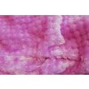 deka žakárová růžovo fialová