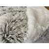 Deka s beránkem kožešinová Lili oboustranná  šedá 150x200cm