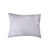 povlak na polštář bavlněný satén 70x90cm světle šedý