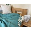 Pléd Adél tyrkysový 130x170 cm
