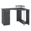 PC stůl ATLANT, rohový (Barva antracit)