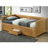rozkládací postel dub 180x200cm