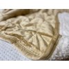 Deka mikroplyš s beránkem Sandra zlatavá  150x200cm