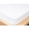 matracový chránič s lemem froté bílý