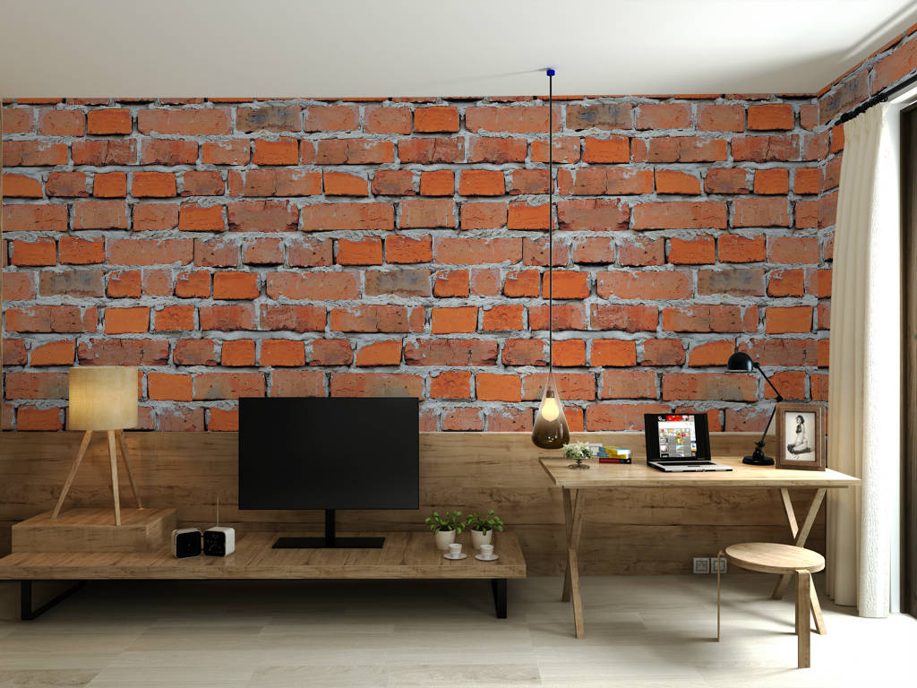 tapeta v industriálním stylu