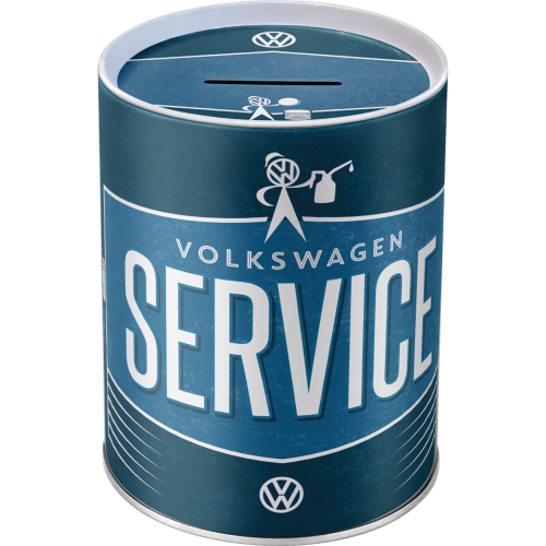 plechová dóza VW