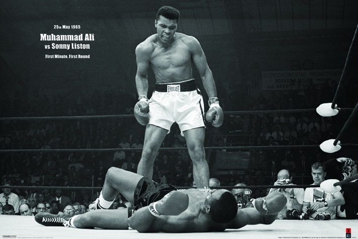 plakát sportovní muhammad ali