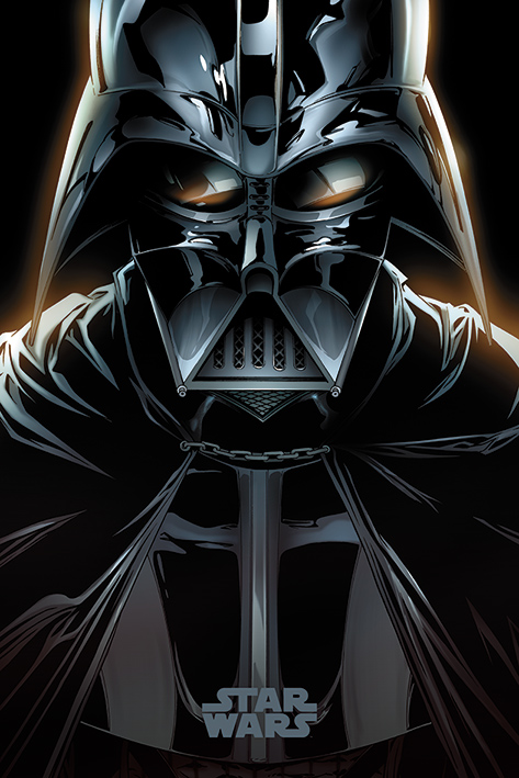 star wars plakát darth vader