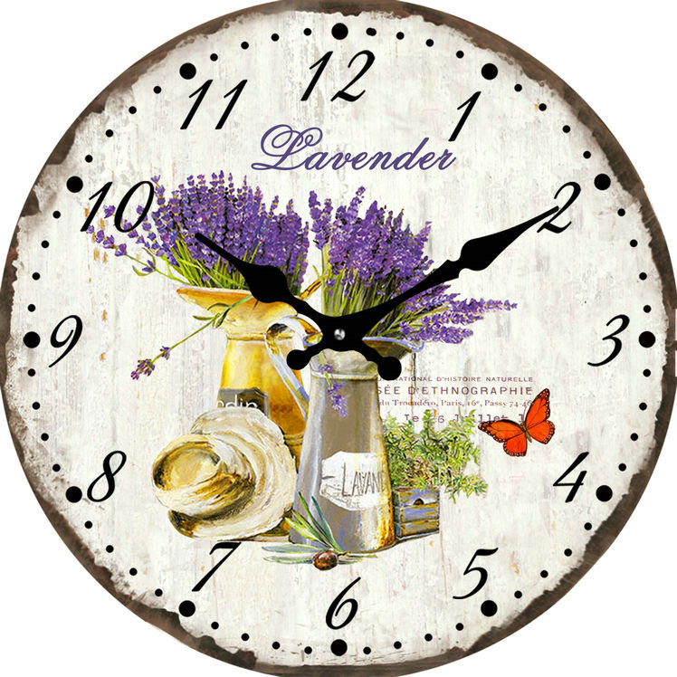 hodiny Provence levandule