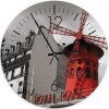 Hodiny na zeď Moulin Rouge