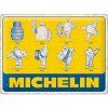 Plechová cedule: Michelin - Logo Evolution - 40x30 cm