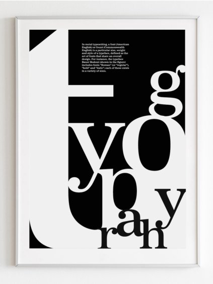 plakat-typography