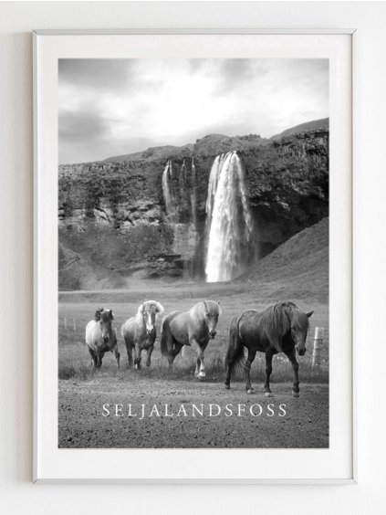 plakat-seljalandsfoss-vodopad