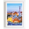 plakat-barcelona-park-guell
