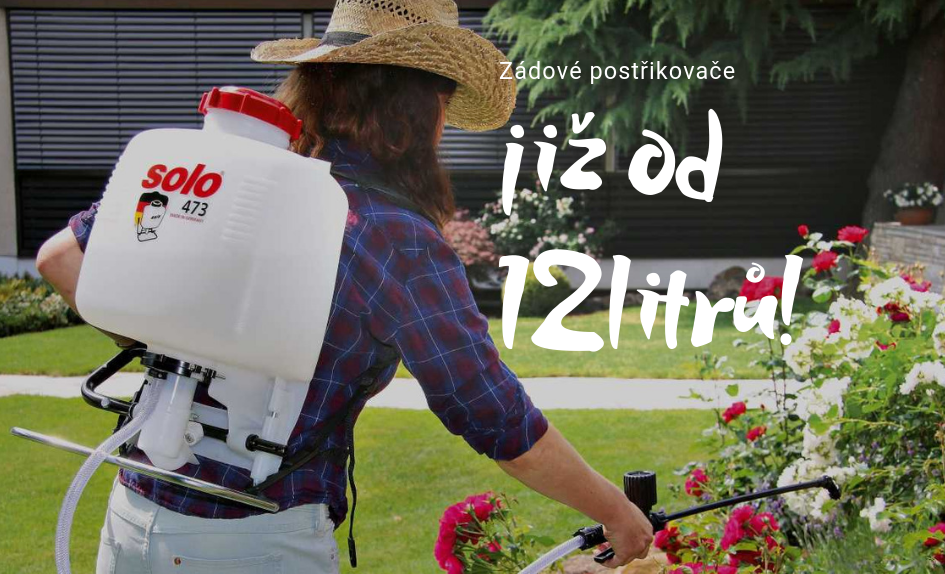 Zádové postřikovače