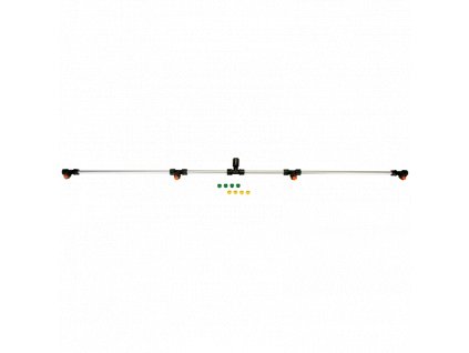 aluminium spray boom 120 cm with 4 nozzles