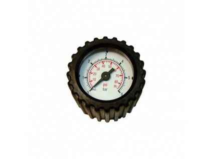 pressure gauge with connection fittings