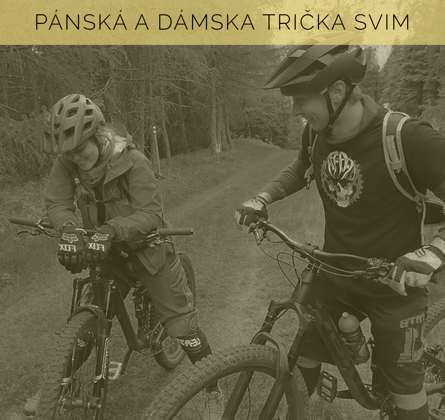 Pánská a dámská trička svim
