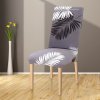 16 variant spandex elastic printing dining chair slipcover modern removable anti dirty kitchen seat case stretch chair cover for banquet