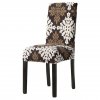 13 variant 1246pcs printed elastic stretch chair cover spandex dinning room kitchen chair slipcovers protector for wedding banquet party