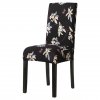 15 variant 1246pcs printed elastic stretch chair cover spandex dinning room kitchen chair slipcovers protector for wedding banquet party