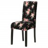 18 variant 1246pcs printed elastic stretch chair cover spandex dinning room kitchen chair slipcovers protector for wedding banquet party