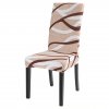 19 variant 1246pcs printed elastic stretch chair cover spandex dinning room kitchen chair slipcovers protector for wedding banquet party