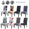 1 main geometry chair cover dining elastic chair covers spandex stretch elastic office chair case anti dirty removable 1246piece