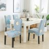 3 variant 1246 pieces elastic chair cover for bar stool short back dining room chair slipcover spandex stretch case for chairs banquet
