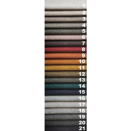 Potahová látka AUSTIN barevnice