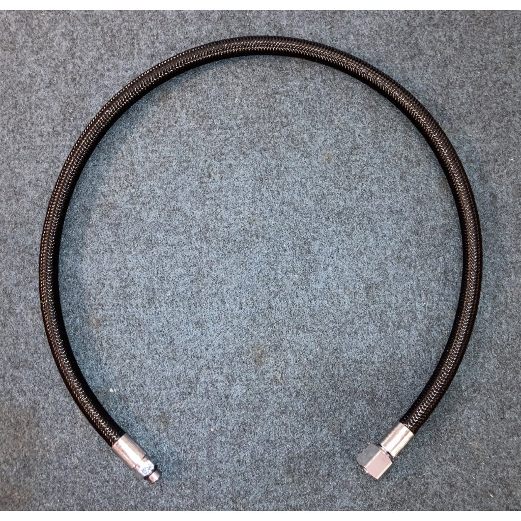 Středotlaká hadice Mares MIFLEX LP Hose 3/8 SFX black 75 cm w/hose protector